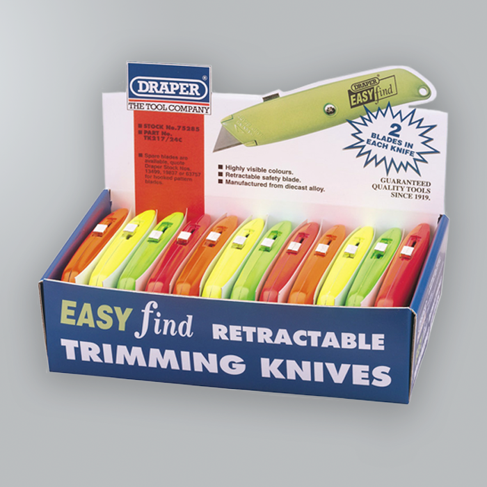 Retractable Trimming Knife (Easy Find) Retractable Trimming Knife (Easy Find)